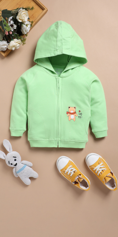 Peekaboo 2231 Unisex Hooded Front Open Jacket Pack Of 1