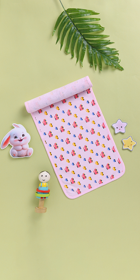 Peek-a-Boo 2232 100% Cotton Burp Cloth for Infants with Extra Absorbent fabric