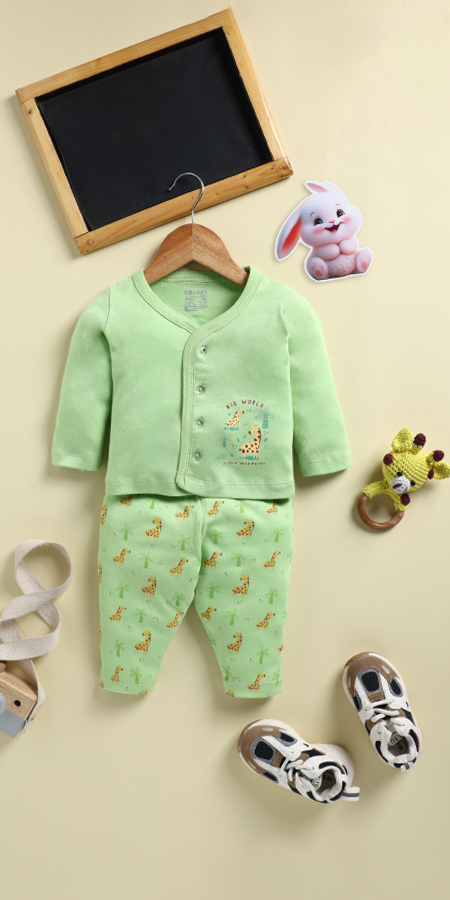 Peekaboo 2217 Unisex Baba Suit Front Open Pack Of 1