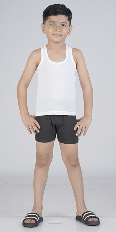 Colors 214 King's Collection Junior Vest White Pack Of 1